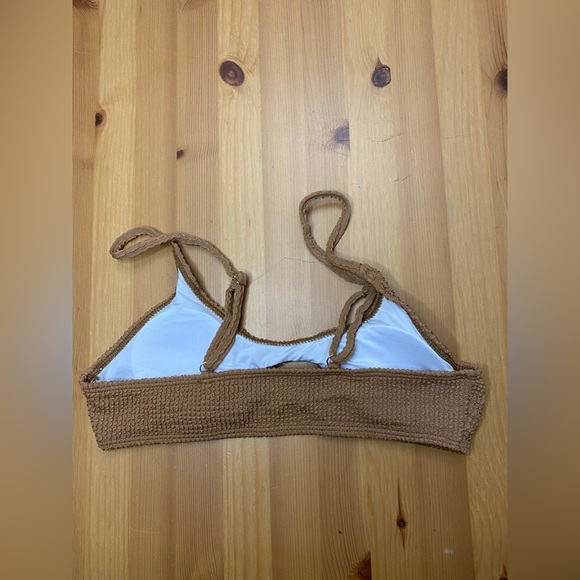 NEW Never Worn SHEIN Crinkle Cut Out High Waisted Bikini - Picture 6 of 7